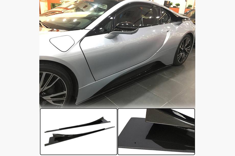 BMW I8 2014–2020 Sliekšņu uzlikas (Oglekļa šķiedra) Image