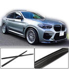 BMW X4 G02 2018– Sliekšņu uzlikas (F98/G02 M-Sport, oglekļa šķiedra) foto 2