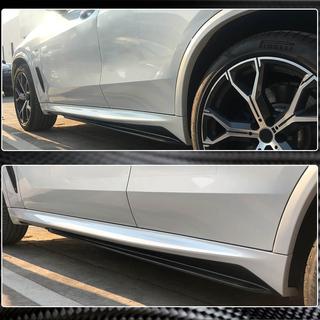 Sānu sliekšņu uzlikas Carbon V1 (Īsts oglekļa šķiedras) BMW X5 G05 2019–2026 foto 4
