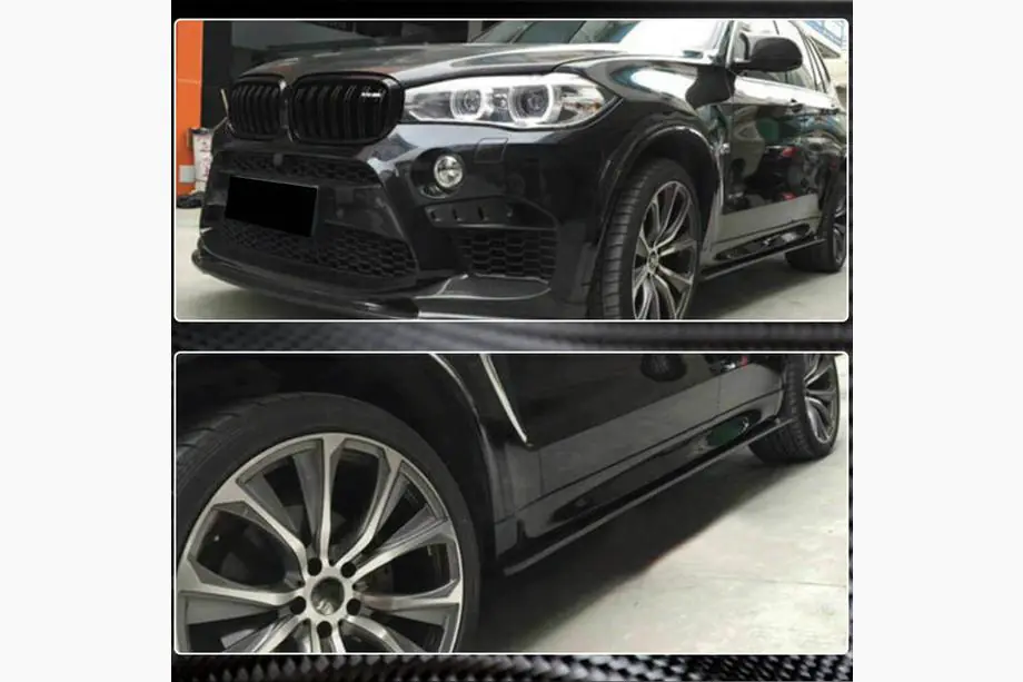 BMW X5 F15 2013–2018 Sānu sliekšņu uzlikas (F85, oglekļa šķiedra) Foto 3
