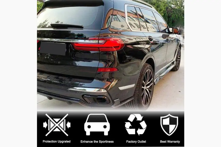 BMW X7 G07 2019– Sliekšņu uzlikas (M-Sport, oglekļa šķiedra) Foto 9