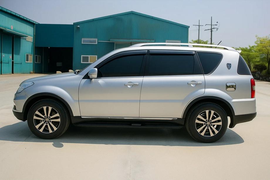 SsangYong Rexton I 2001–2017 Ārējās logu apmales (4 gab., nerūsējošais tērauds) Foto 3