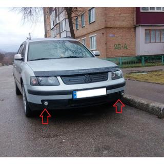 Miglas lukturi (1997-2000, ar LED spuldzēm) Volkswagen Passat B5 1997–2005 foto 3