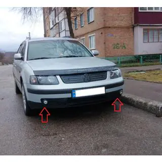 Miglas lukturi (1997-2000, ar LED spuldzēm) Volkswagen Passat B5 1997–2005 foto 3