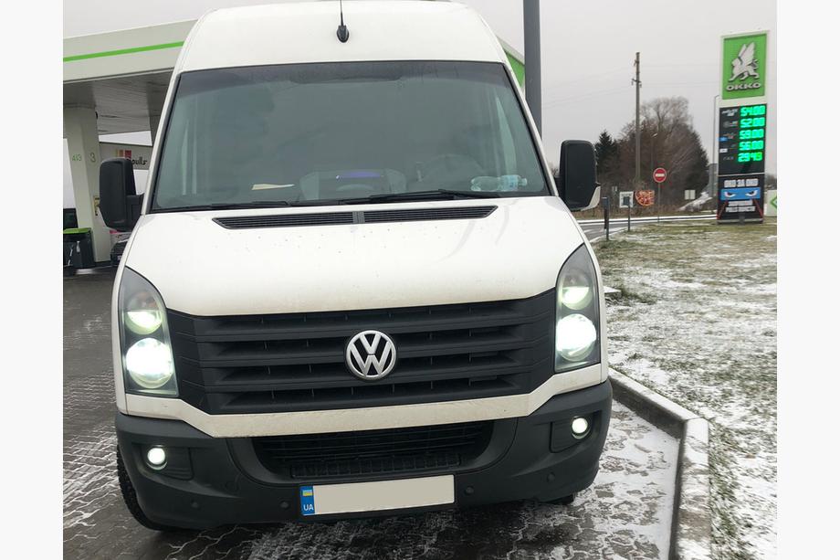 Volkswagen Crafter 2006–2016 Miglas lukturi (ar LED spuldzi) Foto 2