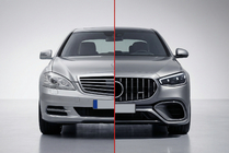 Mercedes S-class W221 2005–2013 Restailinga komplekts uz W223 AMG S63 foto 1