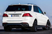 Mercedes GLE/ML class W166 2011–2018 Virsbūves komplekts GLE63 AMG (ar aizmugurējo buferi) foto 3