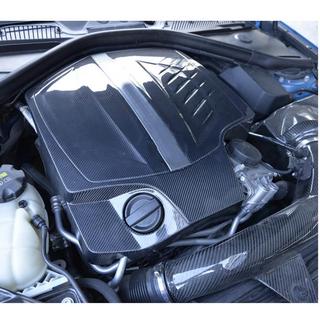 Dzinēja dekoratīvais vāks (F87 M2/M2 Compertition, oglekļa šķiedra) BMW 2. sērija F22/F23 2014–2021 foto 2
