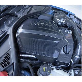 Dzinēja dekoratīvais vāks (F87 M2/M2 Compertition, oglekļa šķiedra) BMW 2. sērija F22/F23 2014–2021 foto 4