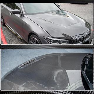 Oglekļa šķiedras motora pārsegs (V1) foto 4