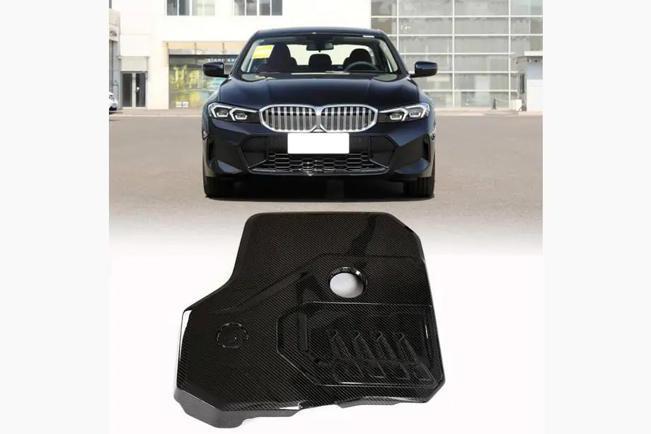 BMW 3. sērija G20/G21 2018– Dzinēja pārsegs (2022+, oglekļa šķiedra) Image