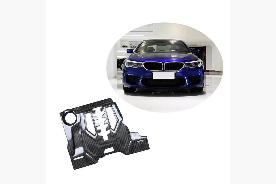 BMW 5. sērija G30/G31 2017–2023 Oglekļa šķiedras dzinēja pārsegs (F90) Image