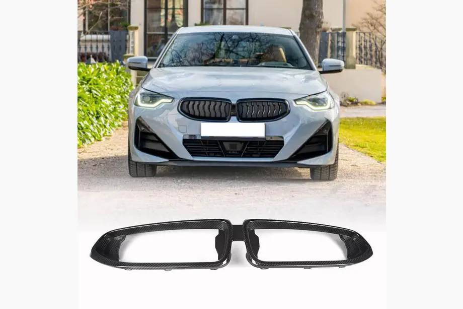 BMW 2. sērija G42 2021– Priekšējā režģa apmale (M-Sport, karbons) Image