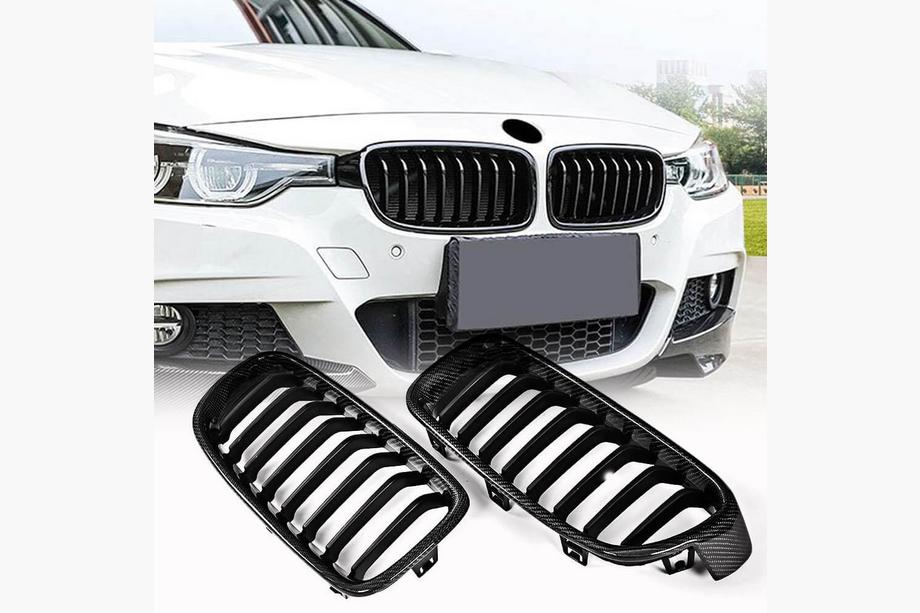 BMW 3. sērija F30/F31 2012–2019 "Nieru" restes 1 Bar (oglekļa šķiedra) Image