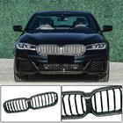 BMW 5. sērija G30/G31 2017–2023 Gaisa ieplūdes atveres 1 Bar (2021-2023, Oglekļa šķiedra) foto 1