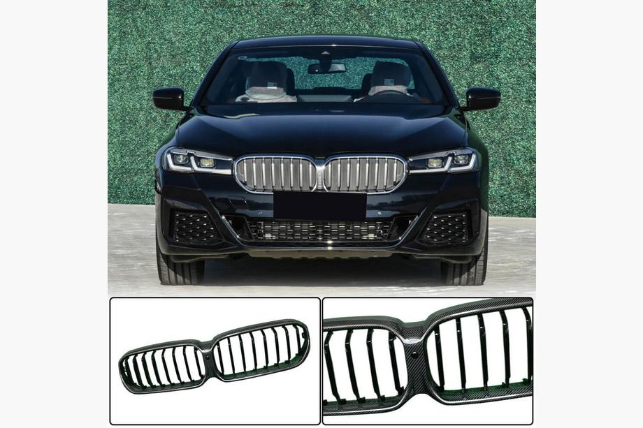 BMW 5. sērija G30/G31 2017–2023 Gaisa ieplūdes atveres 1 Bar (2021-2023, Oglekļa šķiedra) Image