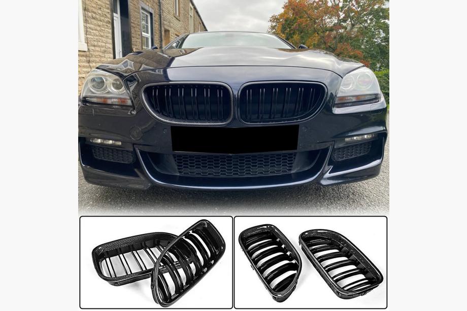 BMW 6. sērija F12/F13/F06 2011–2018 M-Look nieru restes (karbons) Image