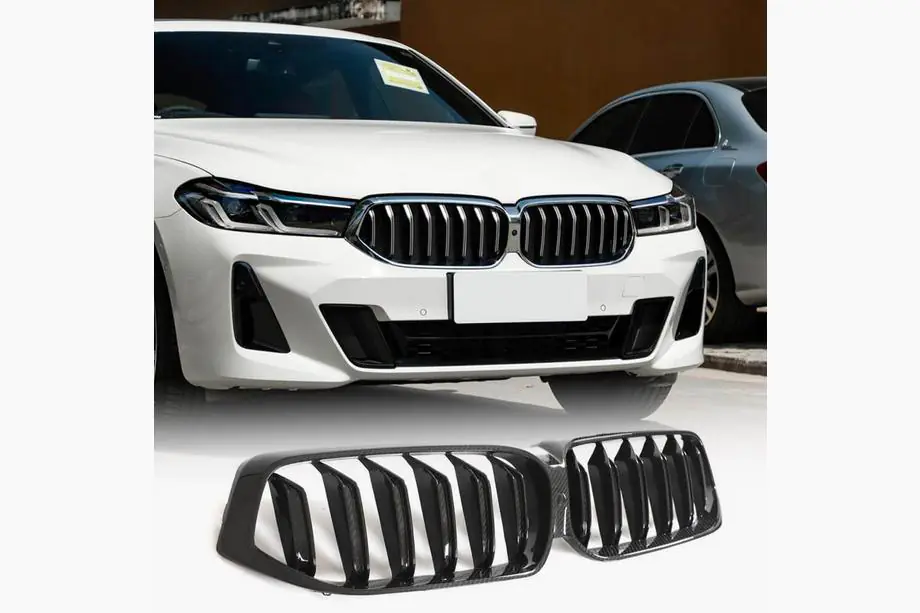 BMW 6. sērija G32 2017– M-Look V1 nieru reste (2020-2023, Karbons) Image
