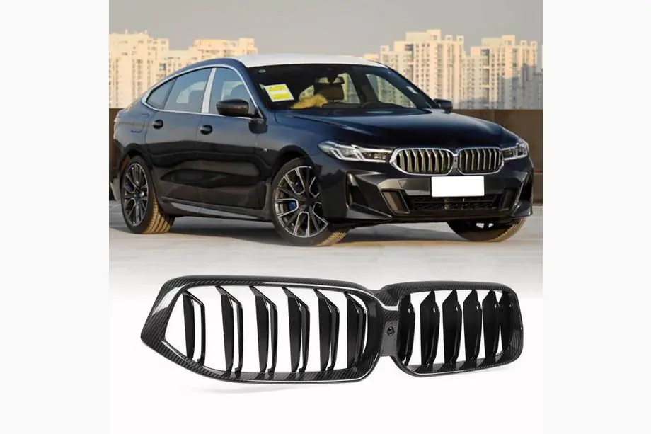 BMW 6. sērija G32 2017– Nieru reste M-Look V2 (2020-2023, Oglekļa šķiedra) Image