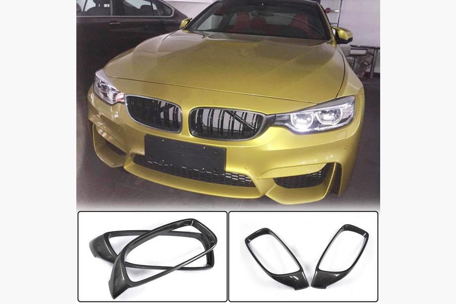BMW 4 sērija F32/F33/F36 2012–2020 Restes apmale (Oglekļa šķiedra) Image