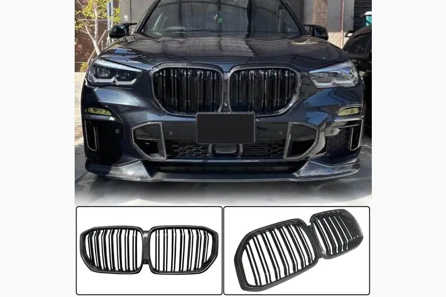 BMW X5 G05 2019–2026 M-Look V2 nieru reste (2018-2022, oglekļa šķiedra) Image