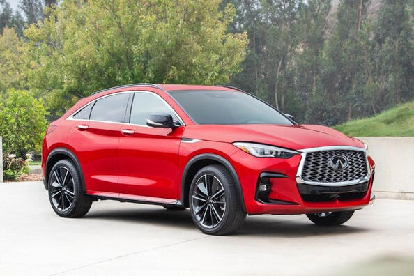 Premium klases krosovera Infiniti QX55 apskats