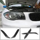 BMW 1. sērija E81/E82/E87/E88 2004–2011 Lukturu skropstas (karbons) foto 1