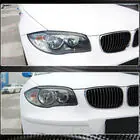 BMW 1. sērija E81/E82/E87/E88 2004–2011 Lukturu skropstas (karbons) foto 3