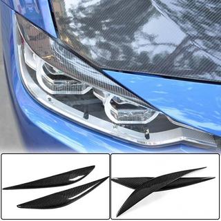 Priekšējo lukturu uzacis V1 (F30, oglekļa šķiedra) BMW 3. sērija F30/F31 2012–2019 foto 2