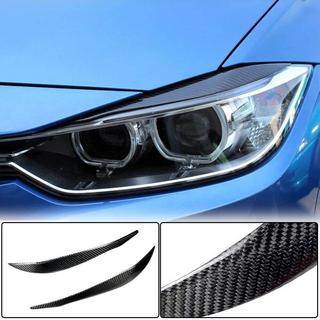 Priekšējo lukturu uzacis V2 (F30, karbons) BMW 3. sērija F30/F31 2012–2019 foto 1