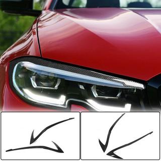 Priekšējo lukturu uzacis (2018-2022, Oglekļa šķiedra) BMW 3. sērija G20/G21 2018– foto 1
