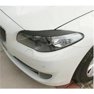 Priekšējo lukturu uzacis (2010-2013, karbons) BMW 5. sērija F10/F11 2010–2016 foto 3