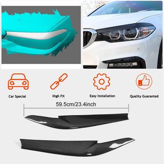 Priekšējo lukturu uzacis, sausais karbons (2017-2020) BMW 5. sērija G30/G31 2017–2023 foto 2
