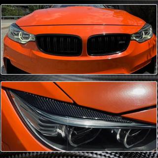 Lukturu uzacis V1 (Carbon) BMW 4 sērija F32/F33/F36 2012–2020 foto 3