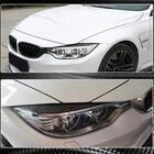 BMW 4 sērija F32/F33/F36 2012–2020 Priekšējo lukturu uzacis V2 (Carbon) foto 5