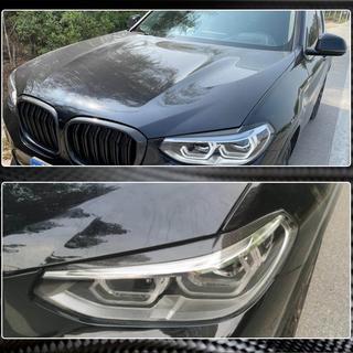 Priekšējo lukturu uzacis (2018-2021, Karbons) BMW X3 G01 2018– foto 4