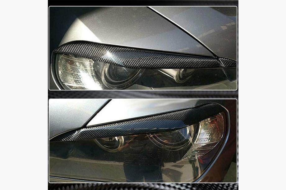 BMW X5 E70 2007–2013 Lukturu skropstas (karbons) Foto 4