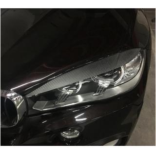 Priekšējo lukturu uzacis V2 (Carbon) BMW X5 F15 2013–2018 foto 4