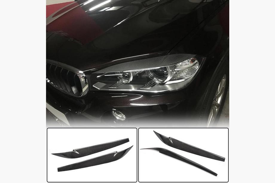 BMW X5 F15 2013–2018 Priekšējo lukturu uzacis FRP V3 Image