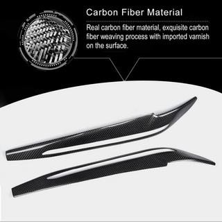 Priekšējo lukturu uzacis Carbon V1 BMW X6 F16 2014–2019 foto 4