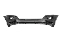 Toyota Land Cruiser Prado 150 2009–2023 Priekšējā un aizmugurējā bufera uzlikas Luxury (2013-2017) Melna krāsa foto 7