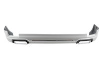 Toyota Land Cruiser Prado 150 2009–2023 Priekšējā un aizmugurējā bufera uzlikas Luxury (2013-2017) Melna krāsa foto 8