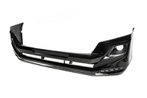 Toyota Land Cruiser Prado 150 2009–2023 Priekšējā un aizmugurējā bufera uzlikas Luxury (2013-2017) Melna krāsa foto 17