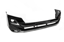 Toyota Land Cruiser Prado 150 2009–2023 Priekšējā un aizmugurējā bufera uzlikas Luxury (2013-2017) Melna krāsa foto 18