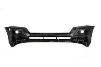 Toyota Land Cruiser Prado 150 2009–2023 Priekšējā un aizmugurējā bufera uzlikas Luxury (2013-2017) Melna krāsa foto 19