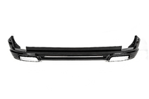 Toyota Land Cruiser Prado 150 2009–2023 Priekšējā un aizmugurējā bufera uzlikas Luxury (2013-2017) Melna krāsa foto 20
