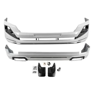 Priekšējā un aizmugurējā bufera uzlikas Luxury (2013-2017) Toyota Land Cruiser Prado 150 2009–2023 foto 2