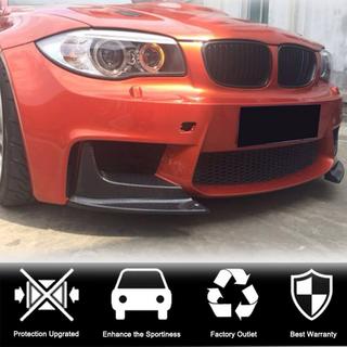 Priekšējā bampera flapi (1M E82, oglekļa šķiedra) BMW 1. sērija E81/E82/E87/E88 2004–2011 foto 2