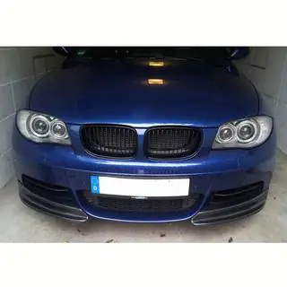 Priekšējā bampera flapi Flap (E82/E88 M-Sport, oglekļa šķiedra) foto 3