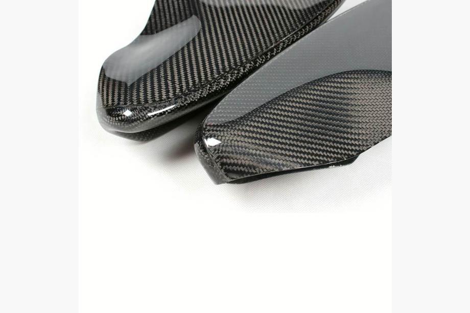 BMW 1. sērija E81/E82/E87/E88 2004–2011 Priekšējā bampera flapi Flap (E82/E88 M-Sport, oglekļa šķiedra) Foto 7